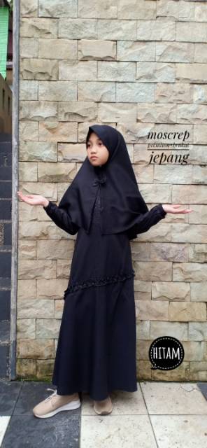 GAMIS FATIMA ANAK / SYAR,I ANAK PUTRI / BAJU MUSLIM ANAK