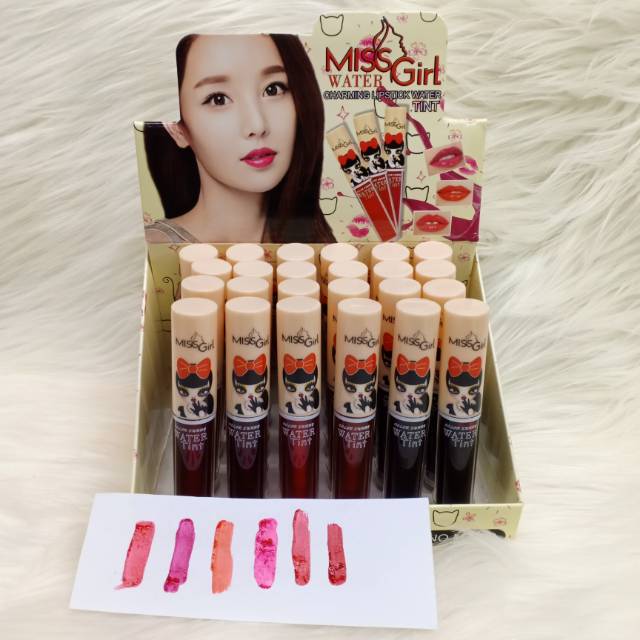 LIP TINT MISS GIRL CHARMING ISI 24.PCS / BOK