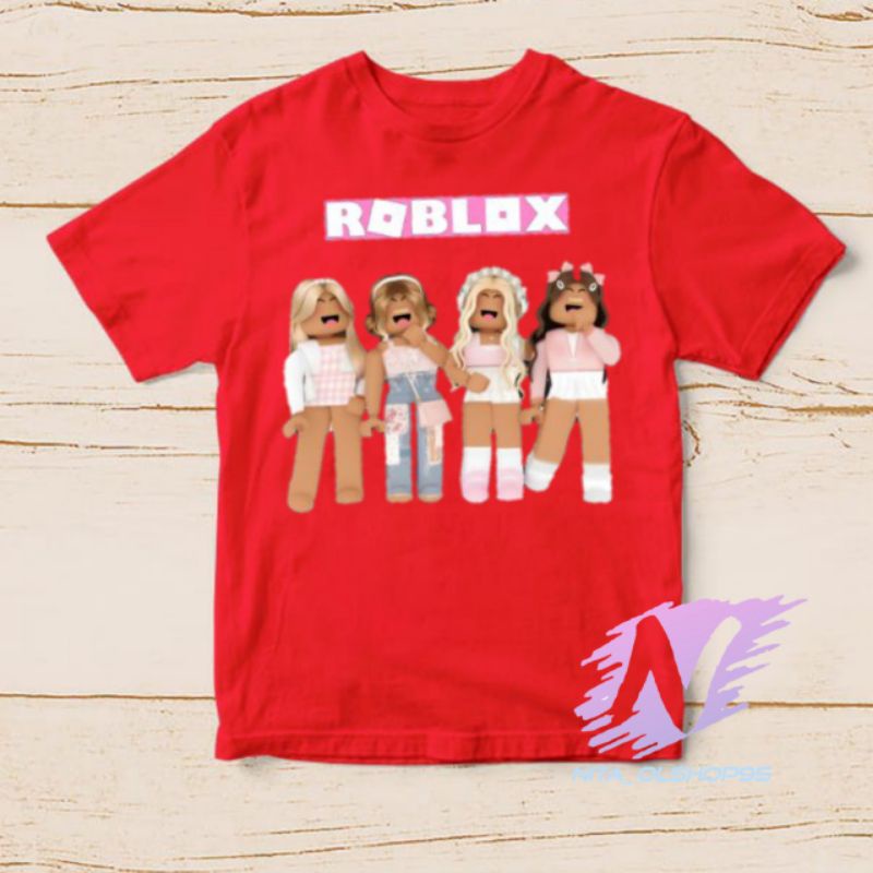 kaos roblox girl friend forever kaos anak