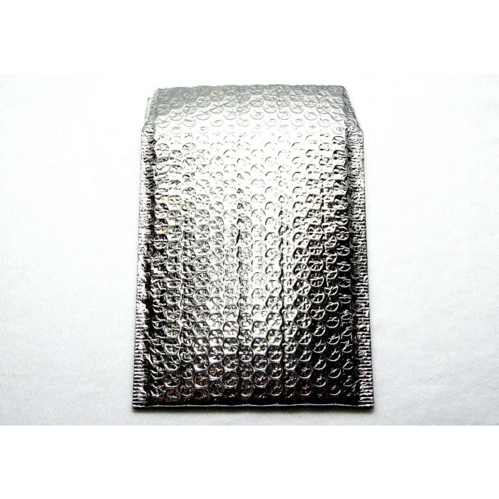 

Menyurat-Surat- Amplop Bubble Wrap 15*18 Cm Silver Amplop Polymailer 1 Pc Baru - Silver -Surat-