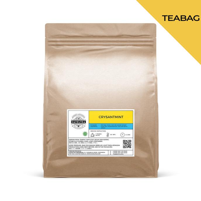 

[COD] CRYSANTMINT | Pouch | Haveltea | Teh Krisan & Mint | Flower Tea [COD]