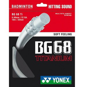 Senar Badminton YONEX /Senar Yonex BG 68 TITANIUM ( BG68TI )