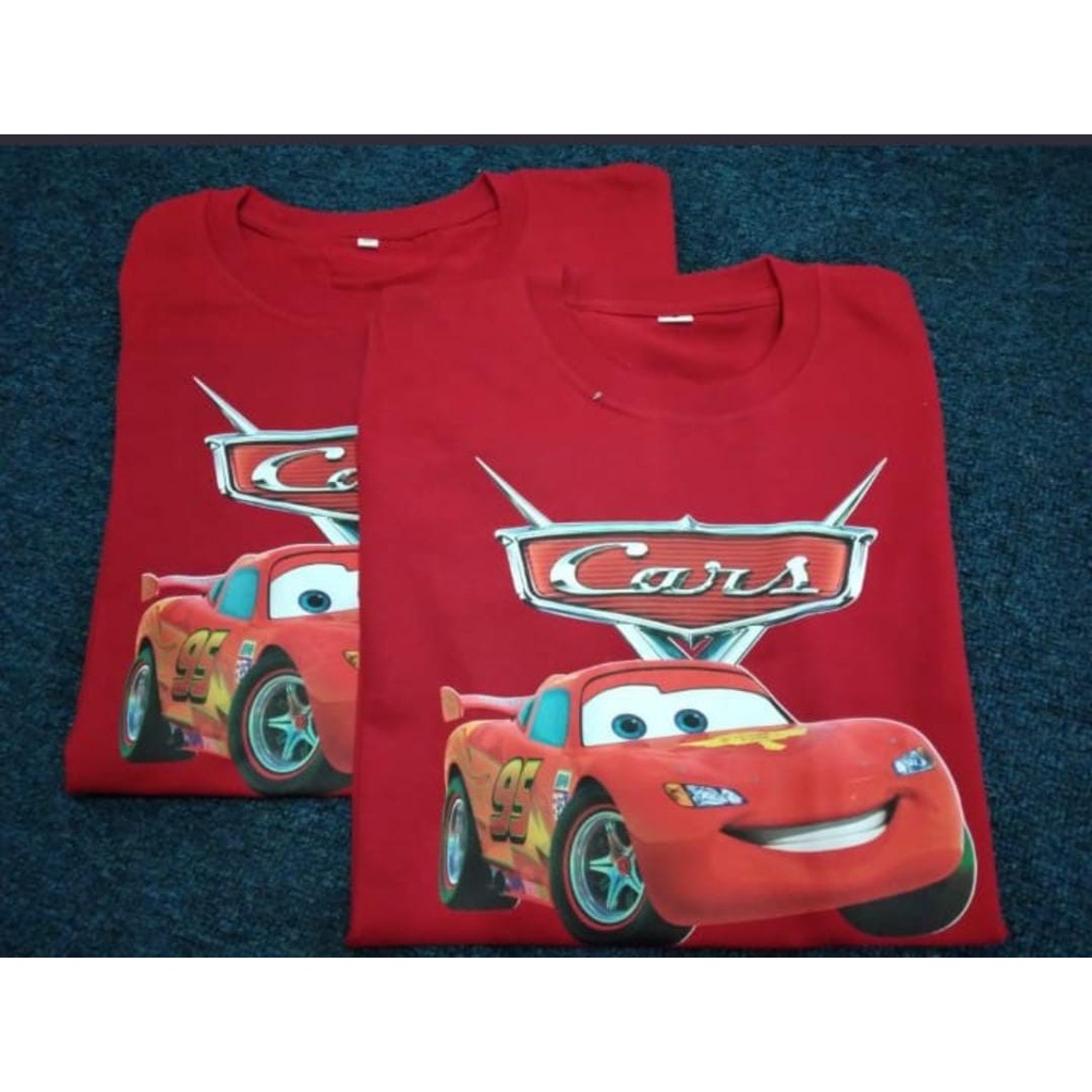 kaos mc queen cars / KAOS CARS / OTOMOTIF / MC QUEEN