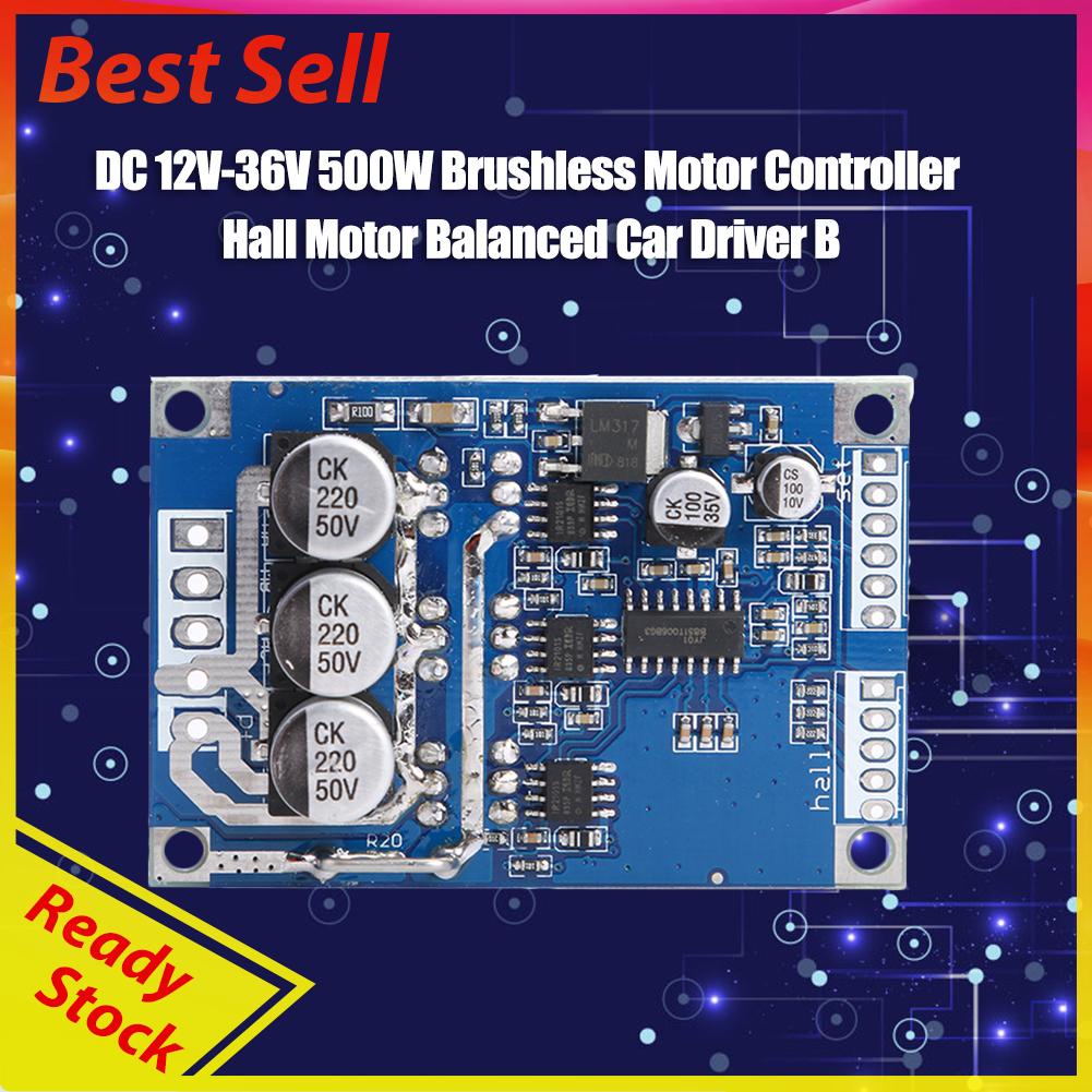 Papan Driver Motor Brushless Dc 12V-36V 500W