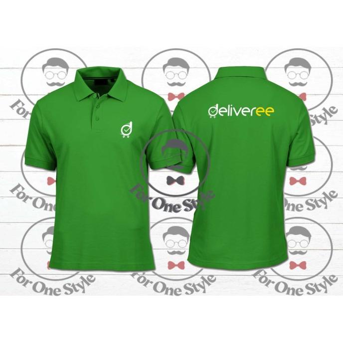 Poloshirt Deliveree Indonesia - Baju Polo Deliveree - Kaos Kurir