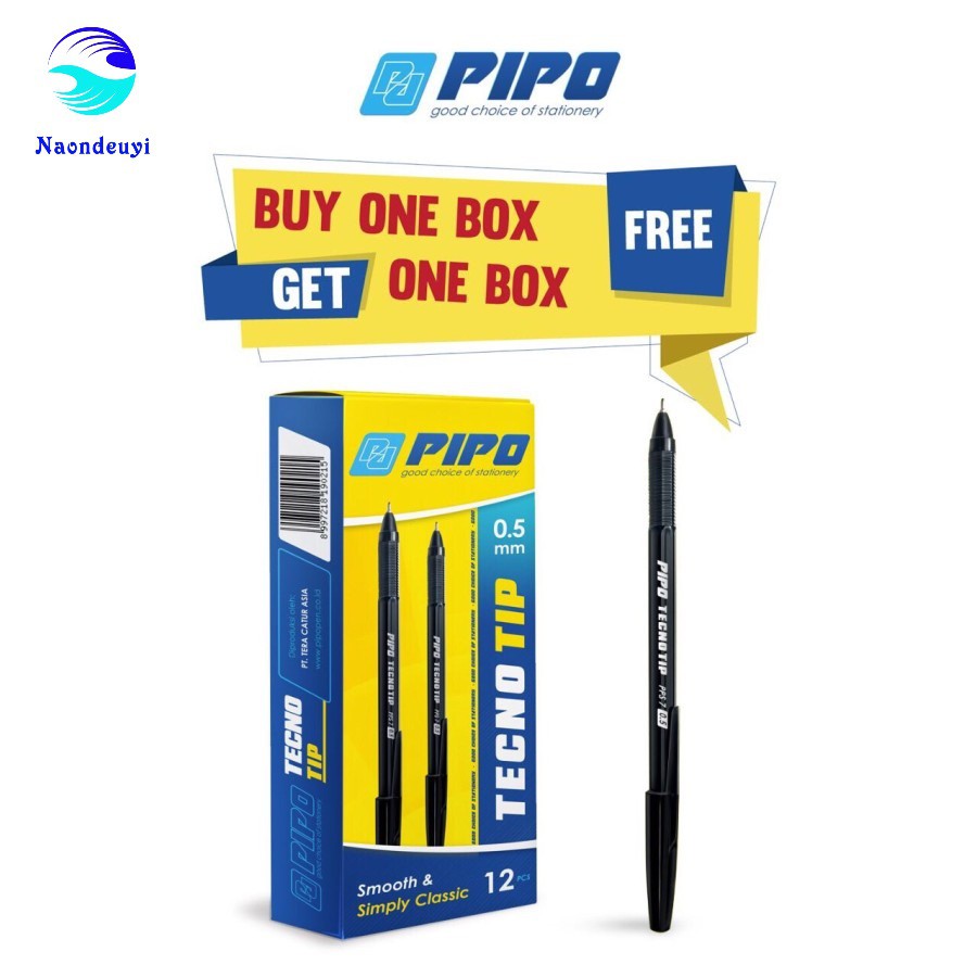 

Pulpen PIPO (Buy1 Get1) Techno Tip PPS7 0.5mm