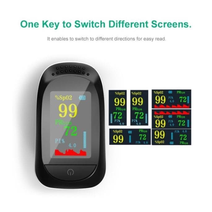 MIXIO A2 FINGERTIP PULSE OXIMETER SP02 UKUR OKSIGEN OXYMETER JC AP010