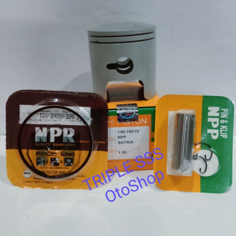 PISTON KIT NPP SUZUKI SATRIA 2TAK 2 TAK RU 120 HIU Os STD s/d 200