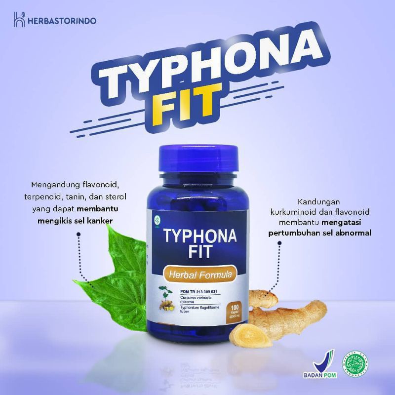 OBAT TYPHONA FIT OBAT HERBAL UNTUK TUMOR, KISTA, MIOM, KANKER ( PAYUDARA, SERVIK,