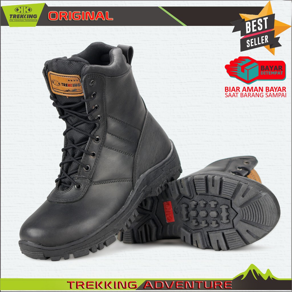 sepatu gunung pria / sepatu trekking tms 096