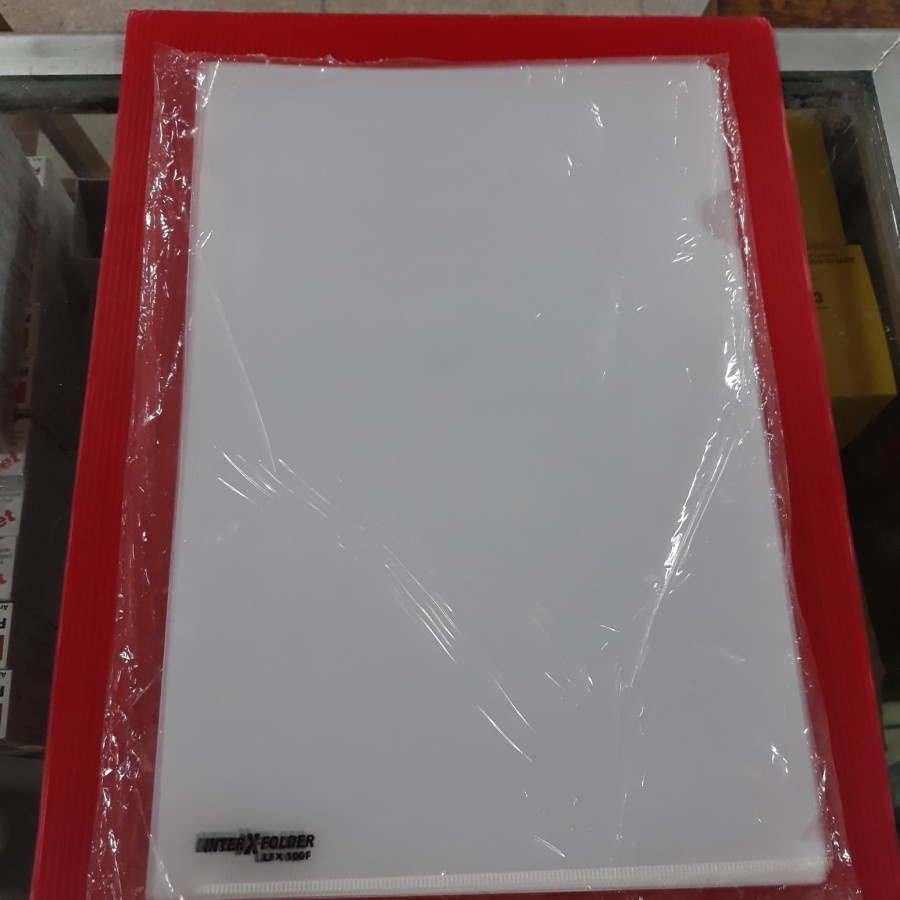 Map L Clear holder folio InterX