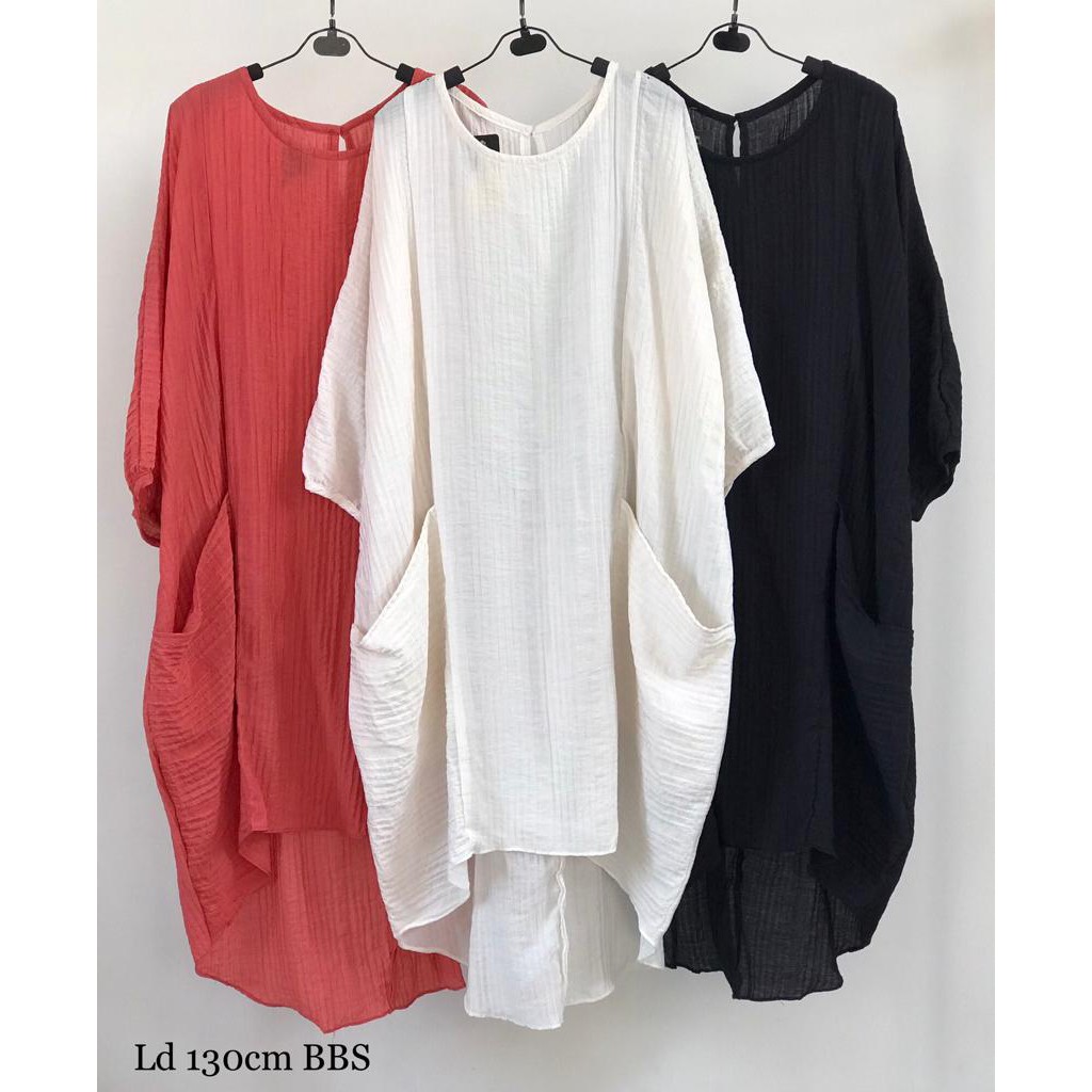LONG TUNIK JUMBO POLOS IMPORT