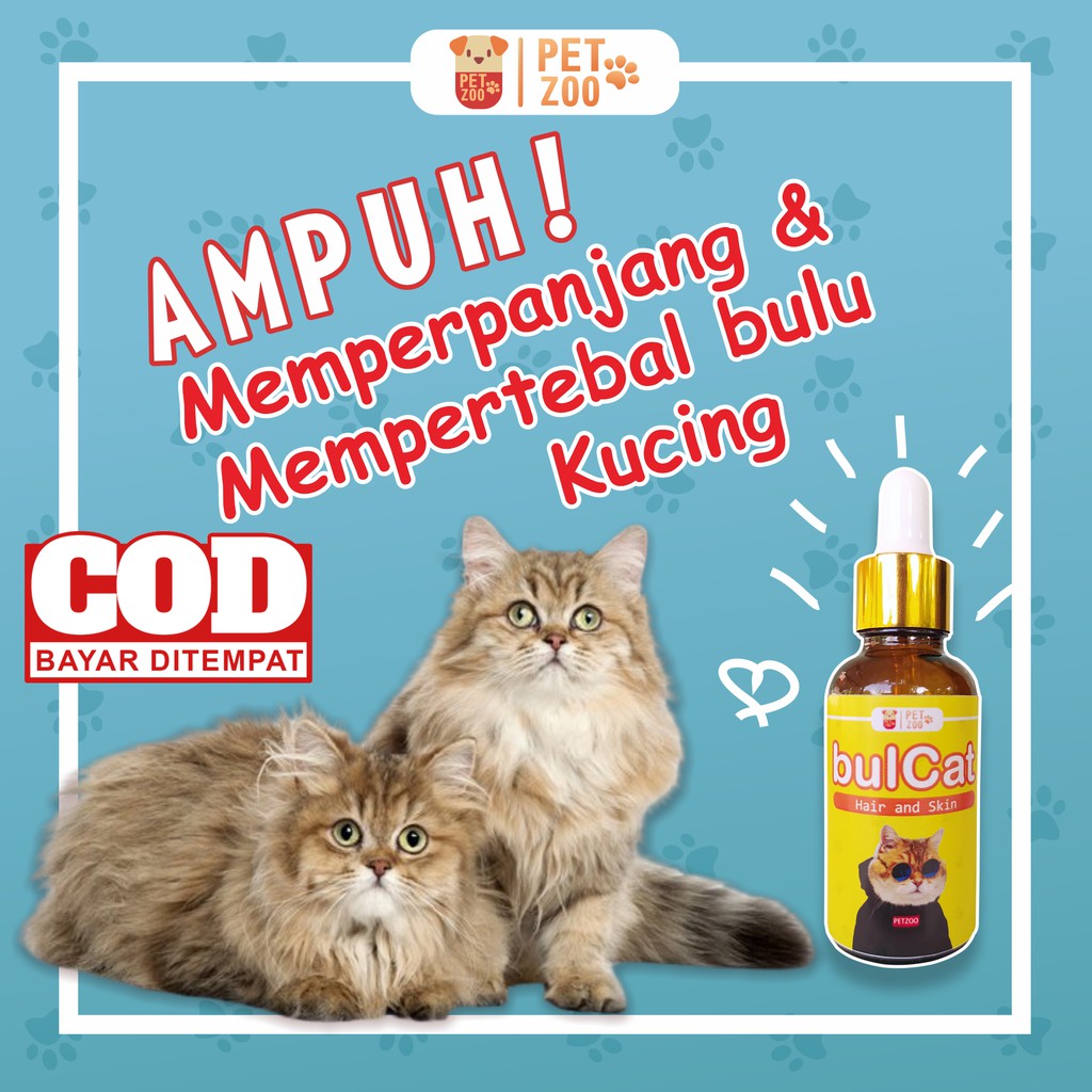 BULCAT Vitamin Kucing Vitamin Kucing Rontok Nutri Cat Penumbuh Bulu Kucing Vitamin Hewan Nutri-Plus Gel