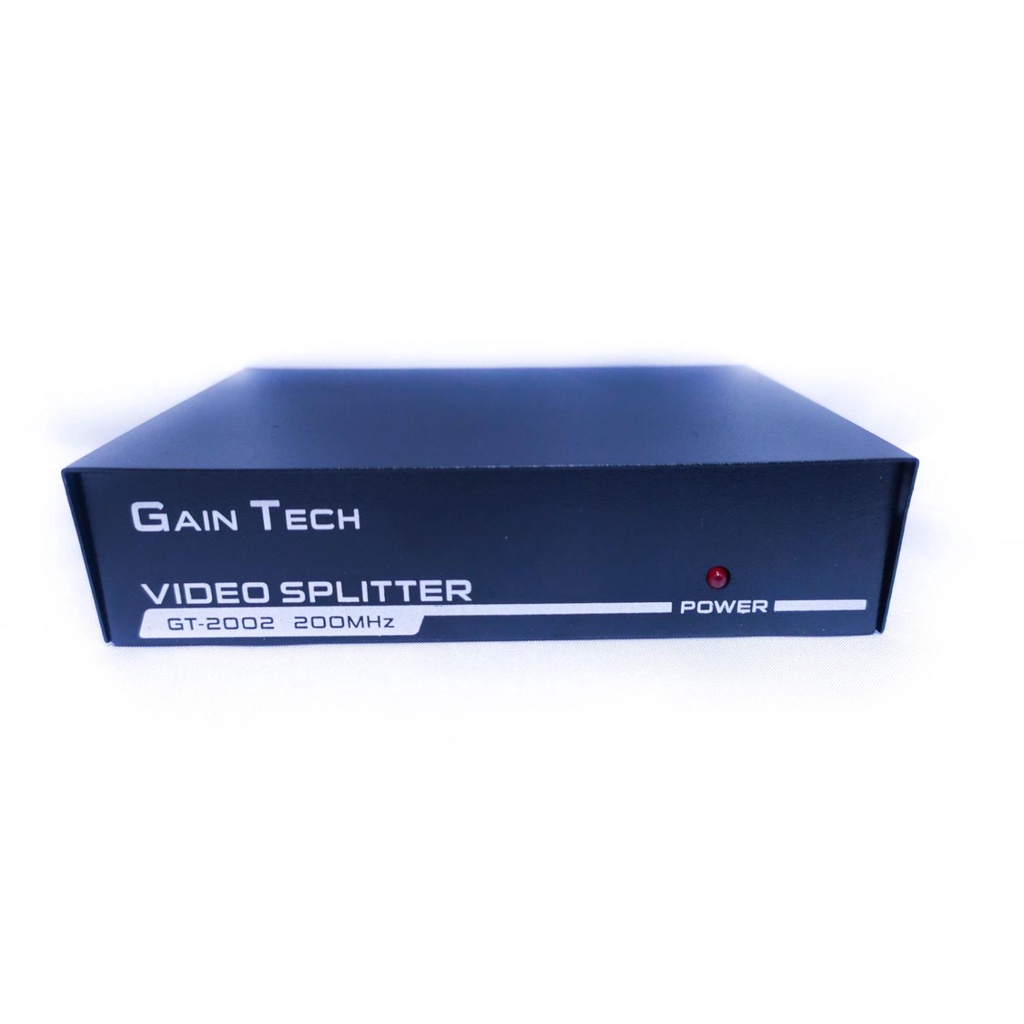 Vga splitter Gaintech 200mhz 2 port 1440p adapter box gt-2002 - Vga 1 input to 2 output adaptor
