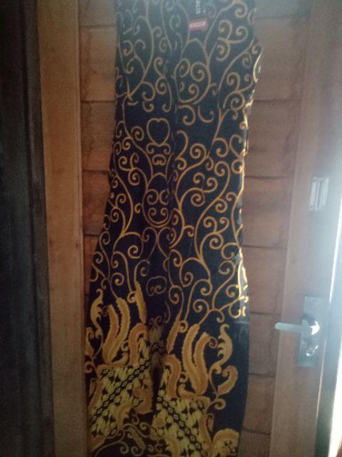 Murah Batik Tunic Motif Wayang Atasan Baju Wanita Seragam Pekalongan Alkhalis