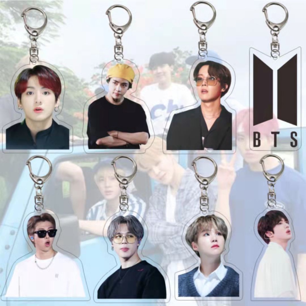 PINK MALL BTS/Gantungan Kunci Akrilik Bangtan Dynamite