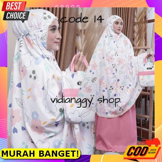 Cod Mukena Gracella Jumbo Bordir Mewah Mukenah Dewasa Terbaru 2022 Mukena Dewasa Katun Jepang Hawwa 