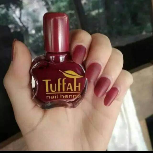 Promo tuffah  kitek tuffah  nail henna Shopee Indonesia