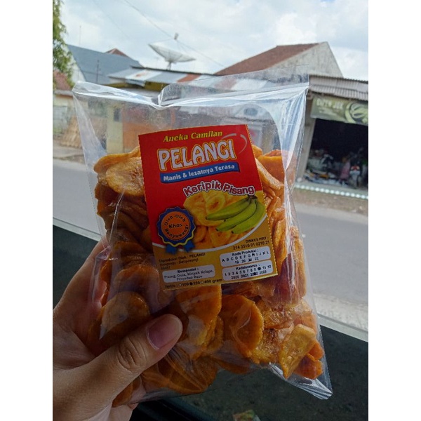 

Keripik Pisang Manis PELANGI 200g