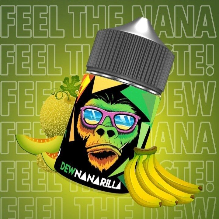 DEWNANARILLA 60ML JUICE CARTEL PREMIUM E LIQUID VAPE HONEYDEW BANANA