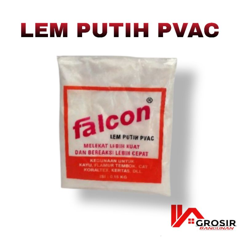 

Lem kayu Falcon 150gr/lem kayu kertas plamir tekstur vynil