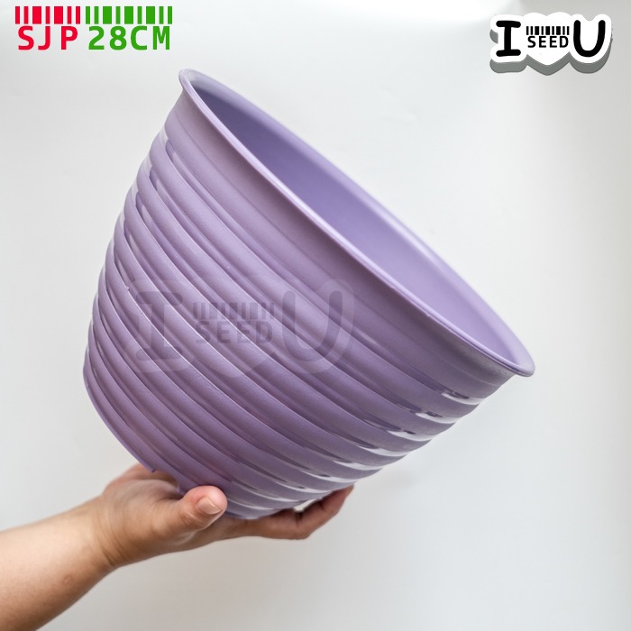 Pot Bunga Motif Tawon Warna 28cm - SJP