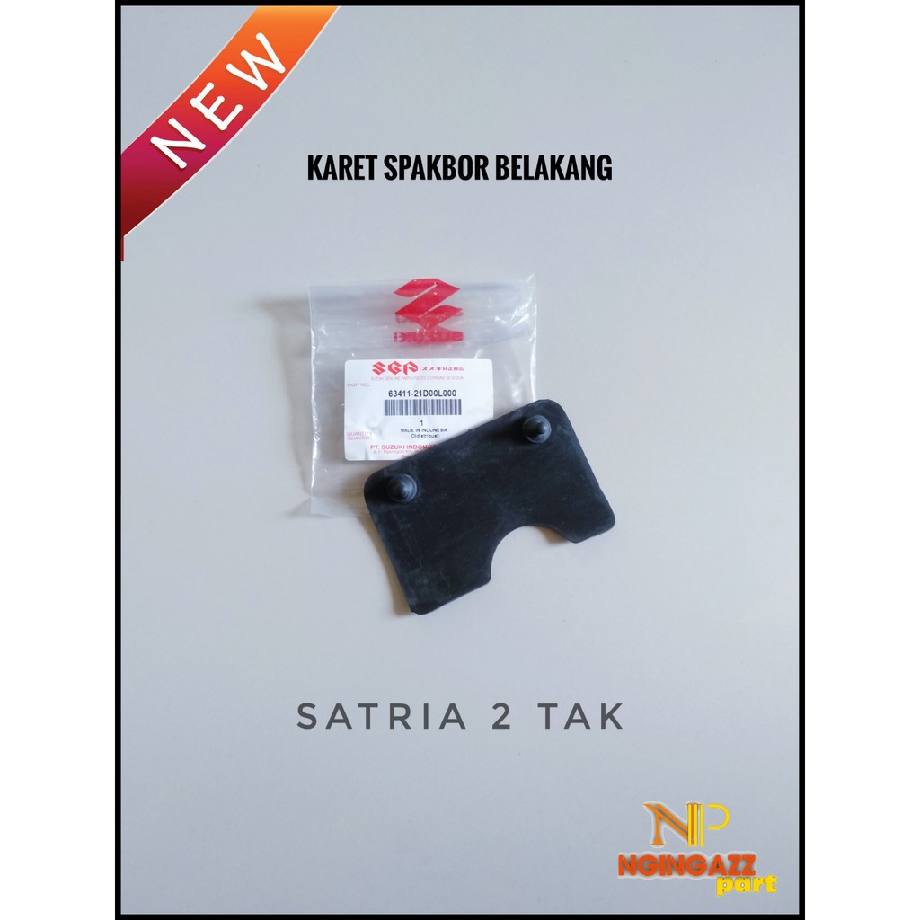 Karet spakbor belakang satria 2 tak hiu lumba ori SGP