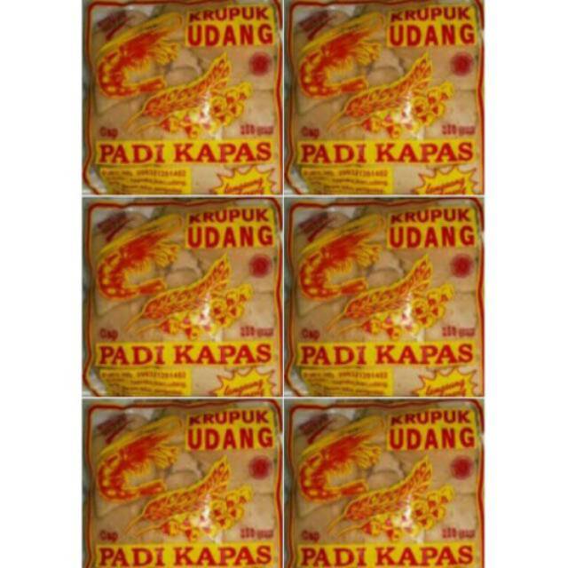 

LEBIH HEMAT 1/2 Bal Krupuk Udang Padi Kapas 10 bungkus