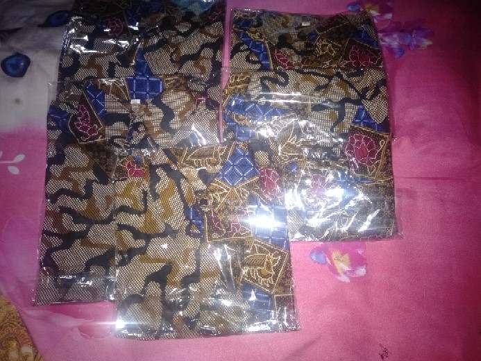 Baju Batik Anak Kemeja Pria Seragaman Batik Kids