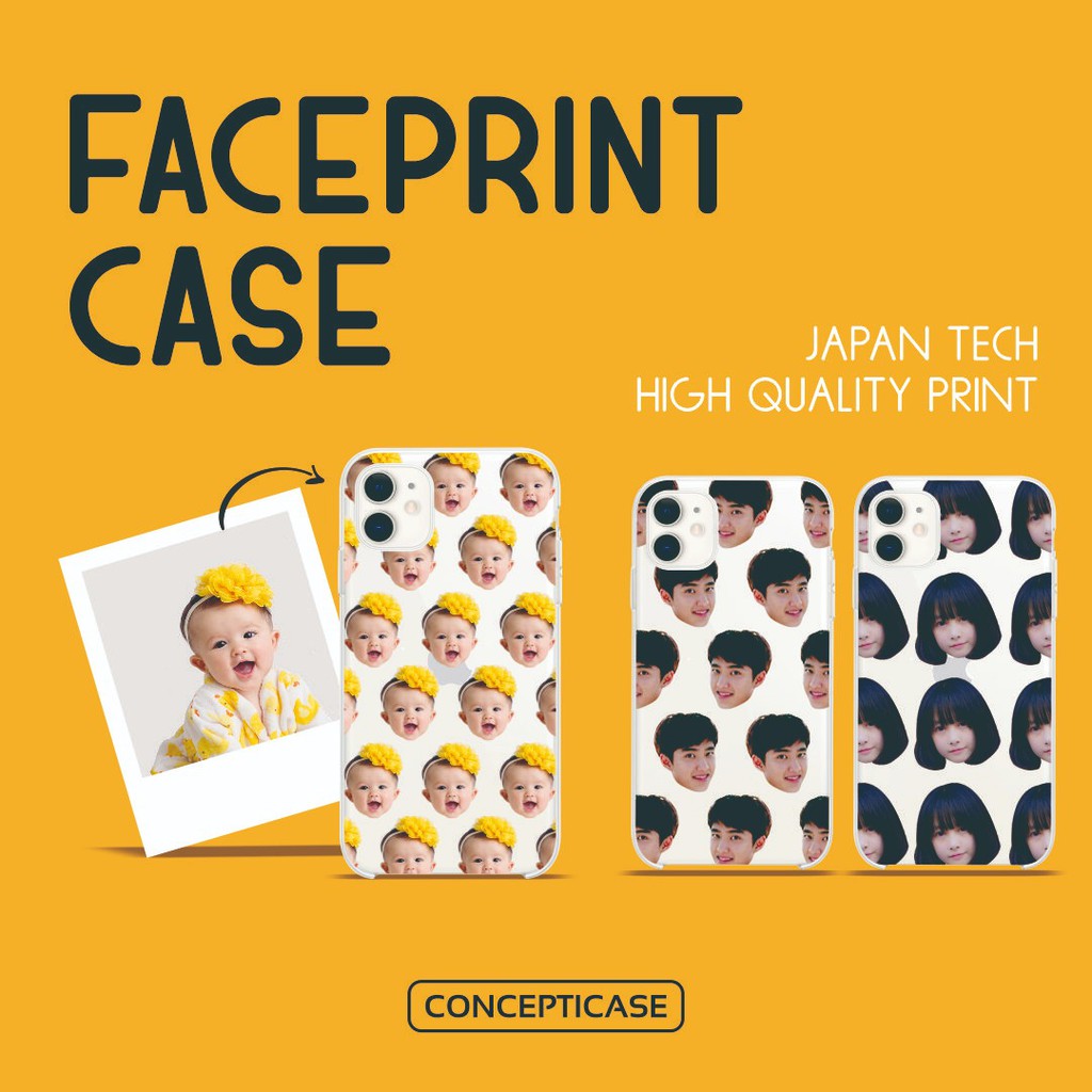 Custom Print Casing Handphone Gambar Muka