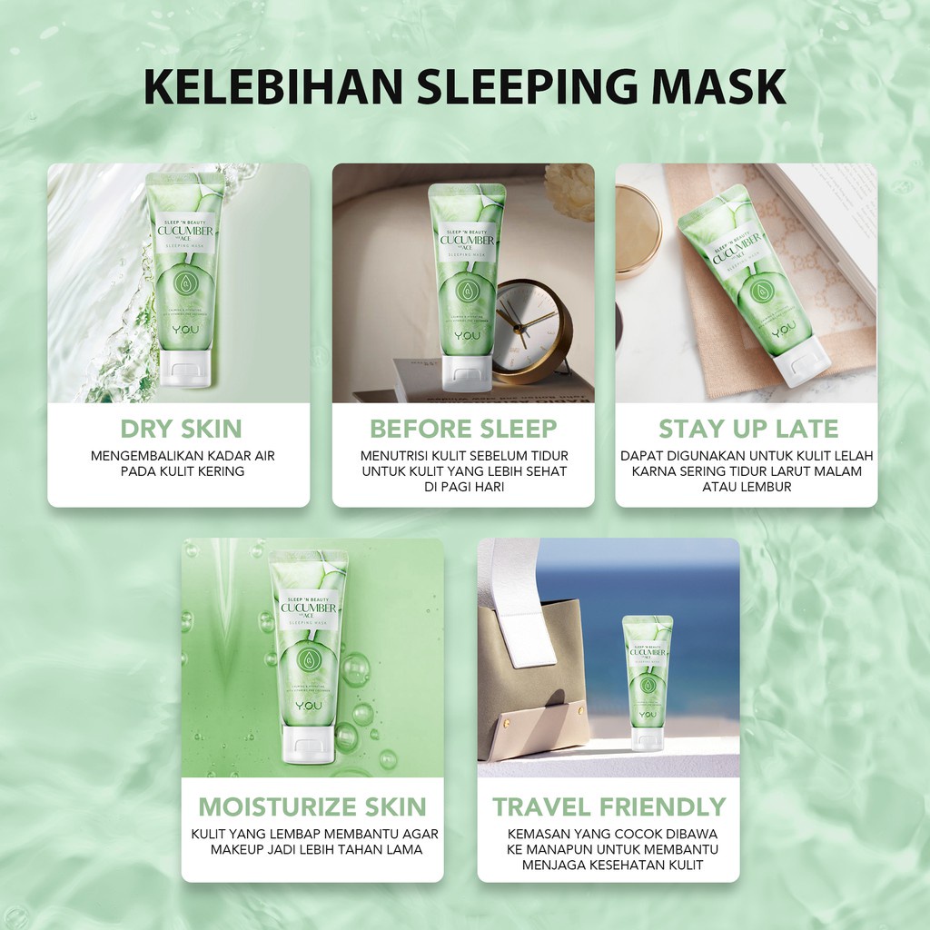 YOU Daily Skin Goods Sleep 'n Beauty ACE Sleeping Mask