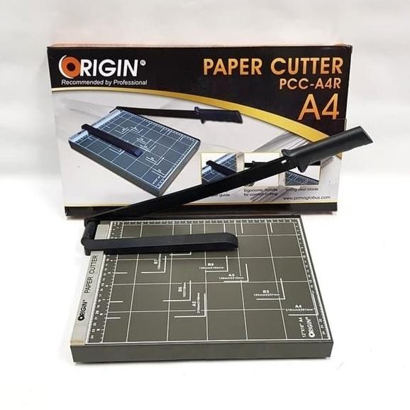

Pemotong Kertas A4 / Paper Cutter Origin A4R - Dark Grey Termurah