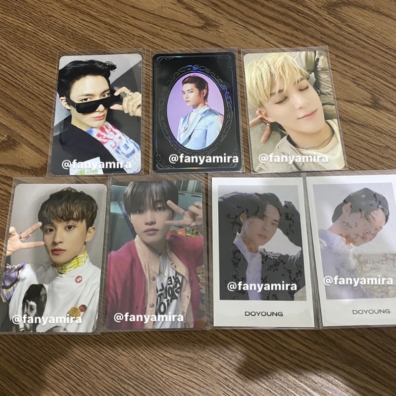 WTS PHOTOCARD NCT - JENO TAEYONG MARK DOYOUNG CHENLE