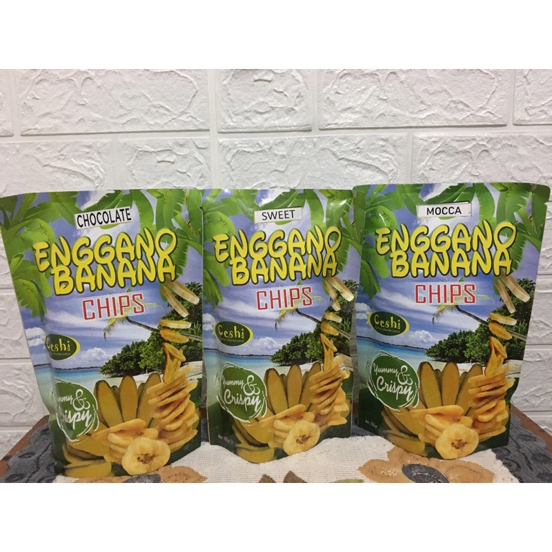 

ENGGANO BANANA CHIPS 150gram