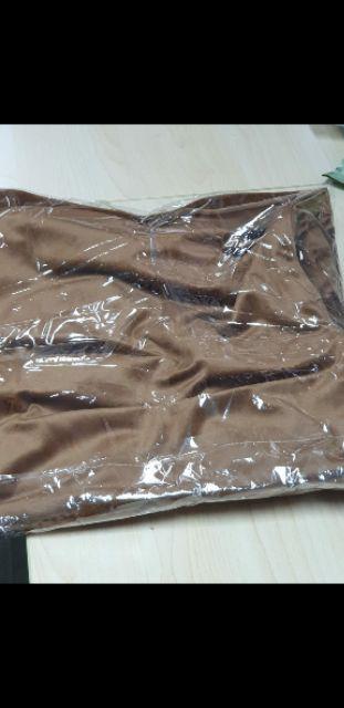 Sarung Bantal 45 X 45 Cm Lis Tepi - Sarung Bantal Bludru - Bantal Kursi Sofa - Bantal Bulu Lembut