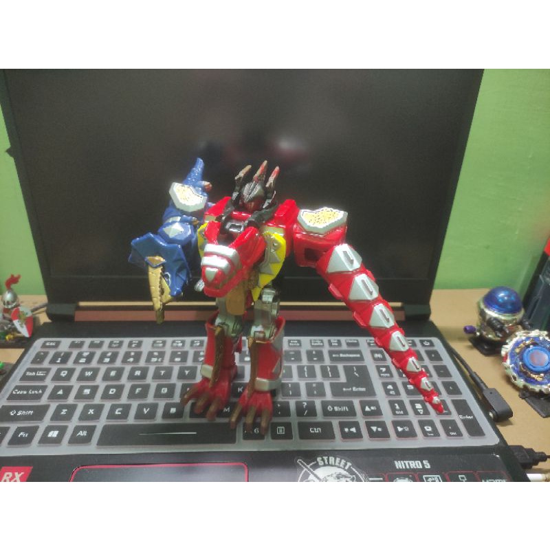 robot megazord power rangers dino thunder bakuryuu sentai abaranger