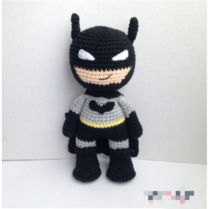 Amigurumi Batman/ Boneka Rajut Batman