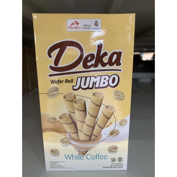 

DEKA WAFER ROLL WHITE JUMBO 20x16 GR