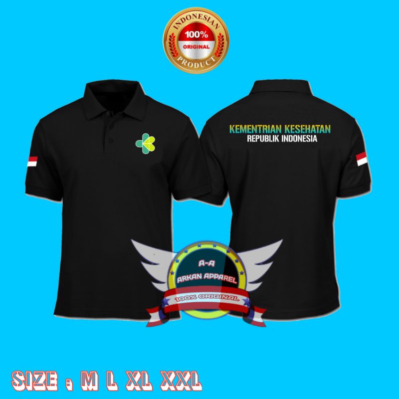 KAOS KERAH POLO SHIRT KEMENKES RI