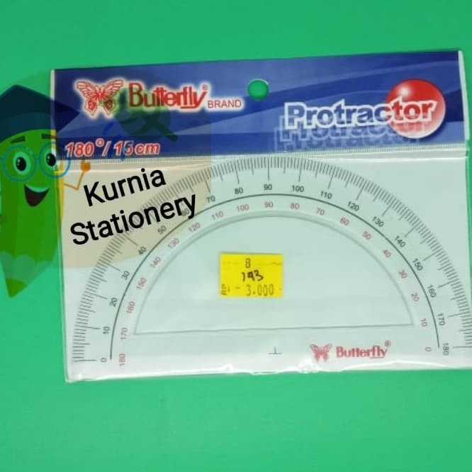 

PENGGARIS BUSUR 6A NEW 180/15 CM BUTTERFLY