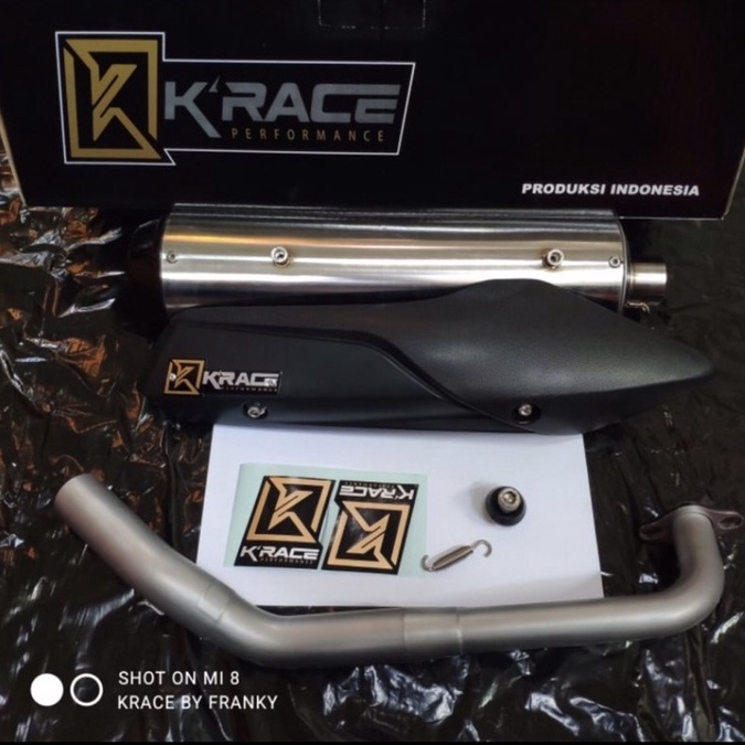 KNALPOT KRACE STANDAR RACING PCX 160|PCX 150|ADV 150|Vario 150|VARIO 125|VARIO 160|BEAT KNALPOT RACING STANDAR KRACE ORIGINAL HONDA MATIC KANLPOT RACING STANDAR HONDA KRACE EXHAUST PCX 150 pcx 160 adv 150-VARIO 150/125 esp f1 lama-VARIO 150/125 esp f1 new