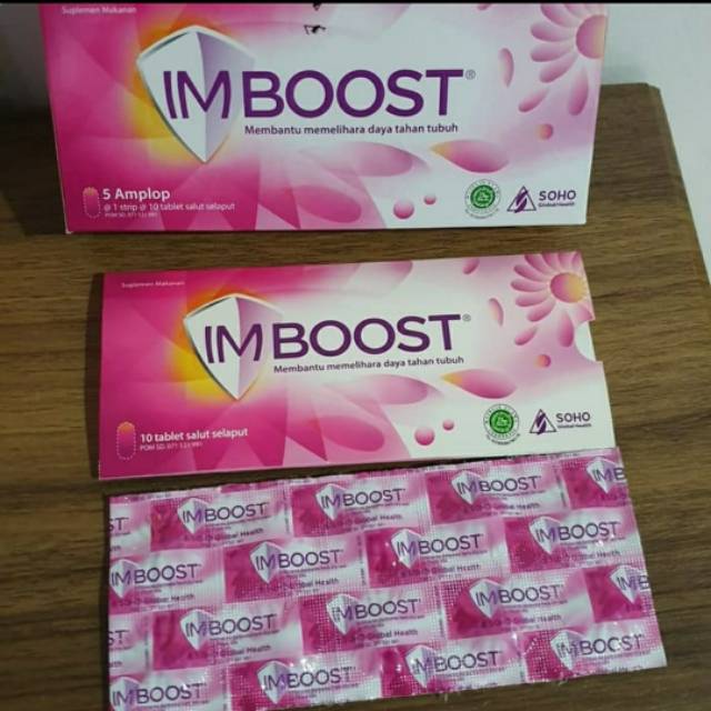 Imboost Vitamin Untuk Memelihara Daya Tahan Tubuh