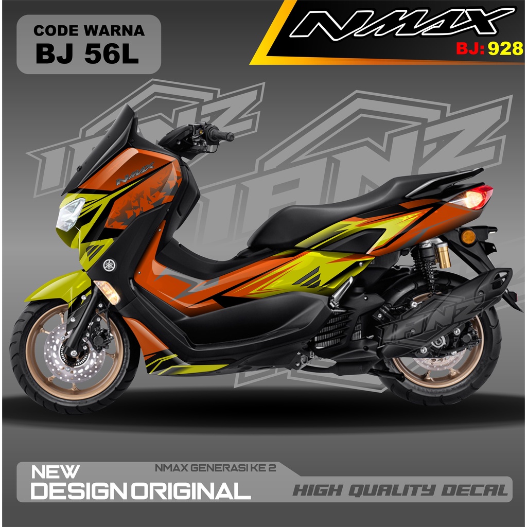 STICKER DECAL ALL NEW NMAX FULL BODI MOTOR / DECAL FULL BODY NMAX / sticker nmax / decal nmax / stiker motor nmax / decal new nmax / DECAL STIKER FULL BODY NMAX / STIKER DECAL NMAX TERBARU