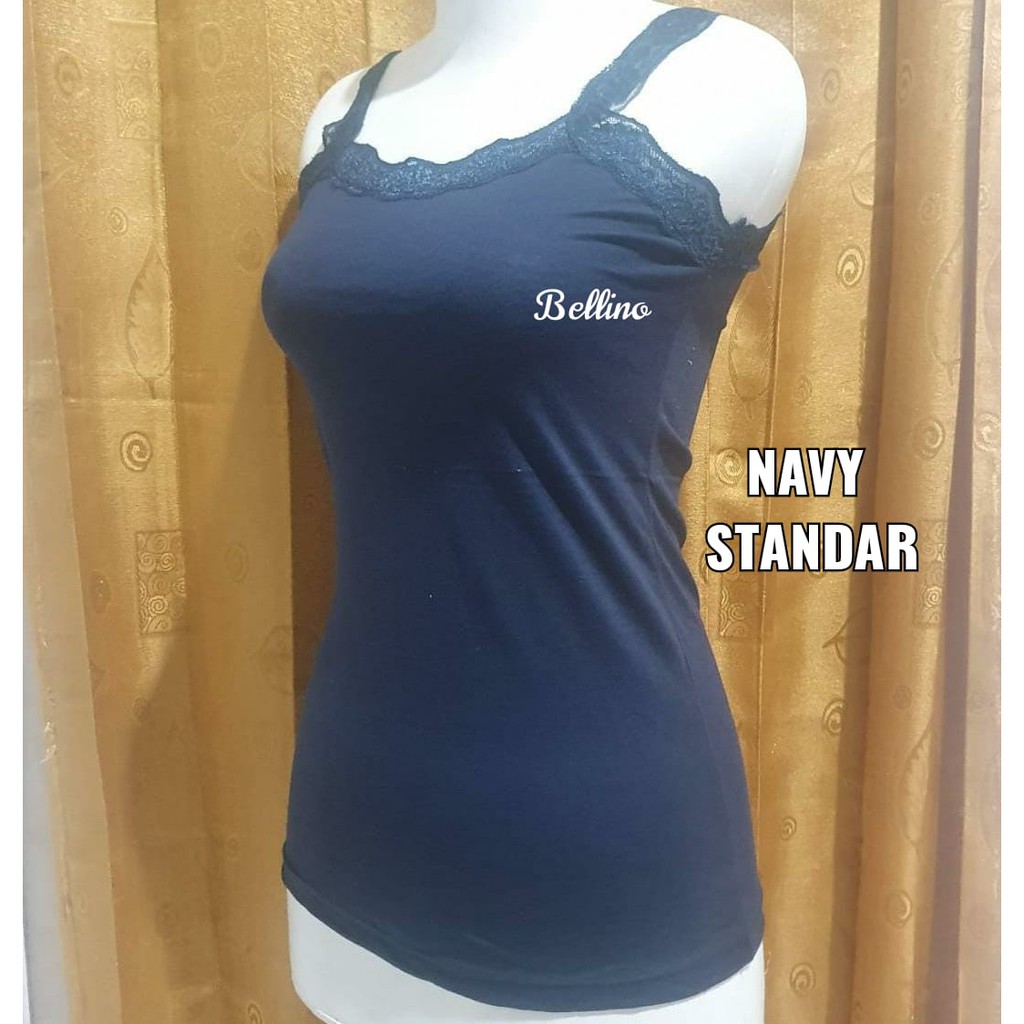 Termurah Camisol Renda Wanita Allsize Tanktop Wanita Tali Renda Murah Tank top Cewek Murah Emily