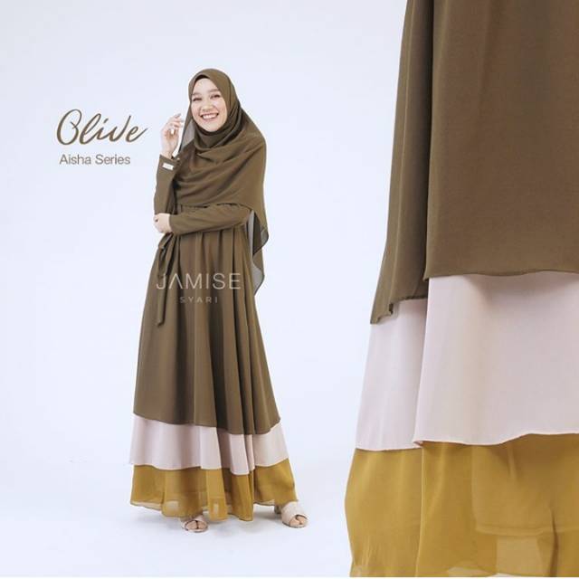 Aisha Series - Olive | Original by Jamise Syari