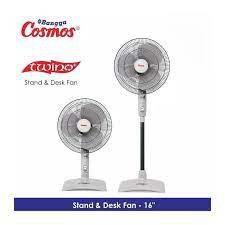 Kipas Angin Cosmos 2in1 16-SN Twino Berdiri/Stand Fan 16 inch 45 W meja