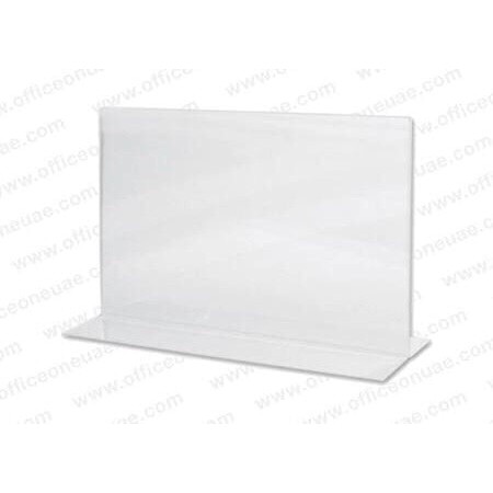 

promo kualitas Acrylic tent card a3 landscape. Tinggi 30 x panjang 42 cm.Bahan murah keren terbatas