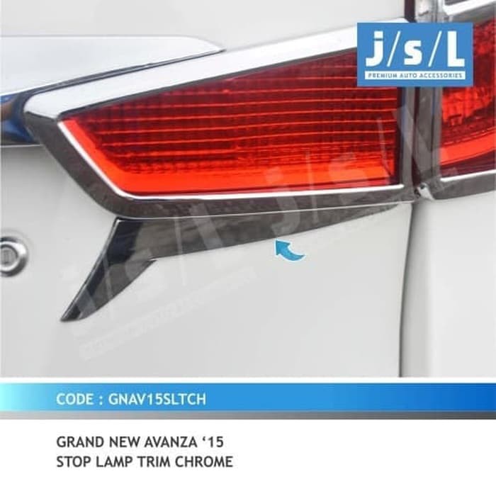 STOP LAMP TRIM GRAND NEW AVANZA 2015 CHROME | kikim variasi