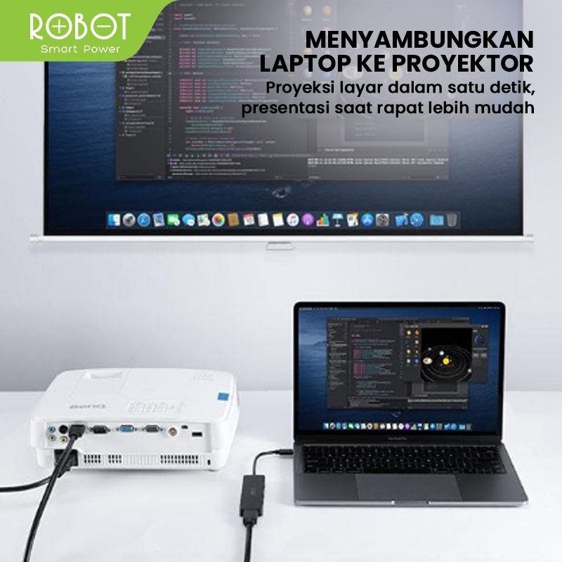 Robot HT240S USB-C HUB Multiport Adapter with HDMI 4K