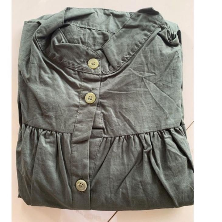 (STOK TERBATAS) GAMIS Zoya MIDI dress full kancing//fashion wanita//gamis wanita//GAMIS ZOYA